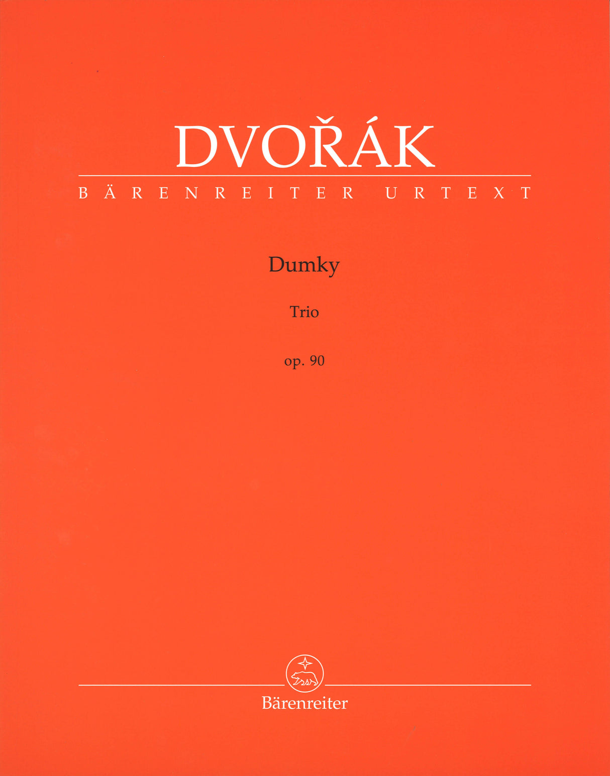 Dvorak, Piano Trio op. 90 'Dumky' B 166 (Barenreiter)