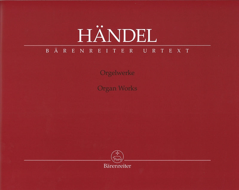Handel, Orgelwerke (Barenreiter)
