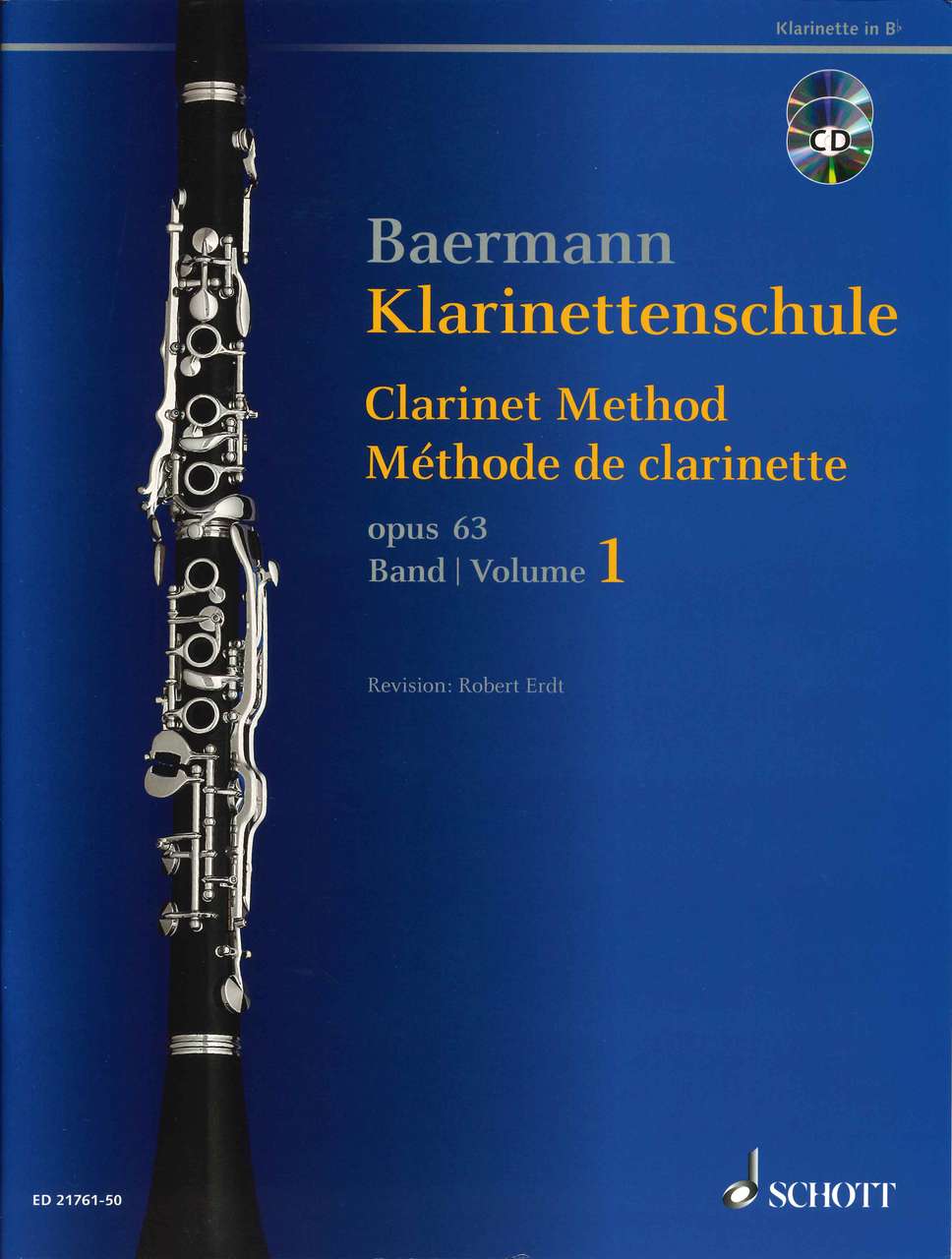 Baermann, Klarinettenschule I (+2CDs) (Schott)