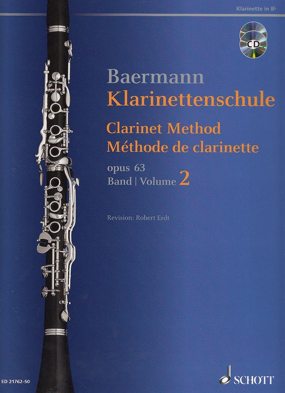 Baermann, Klarinettenschule II (+2CD) (Schott)