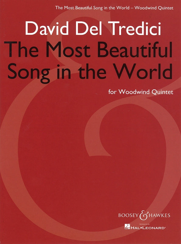 Del Tredici, Most Beautiful Song (Boosey)