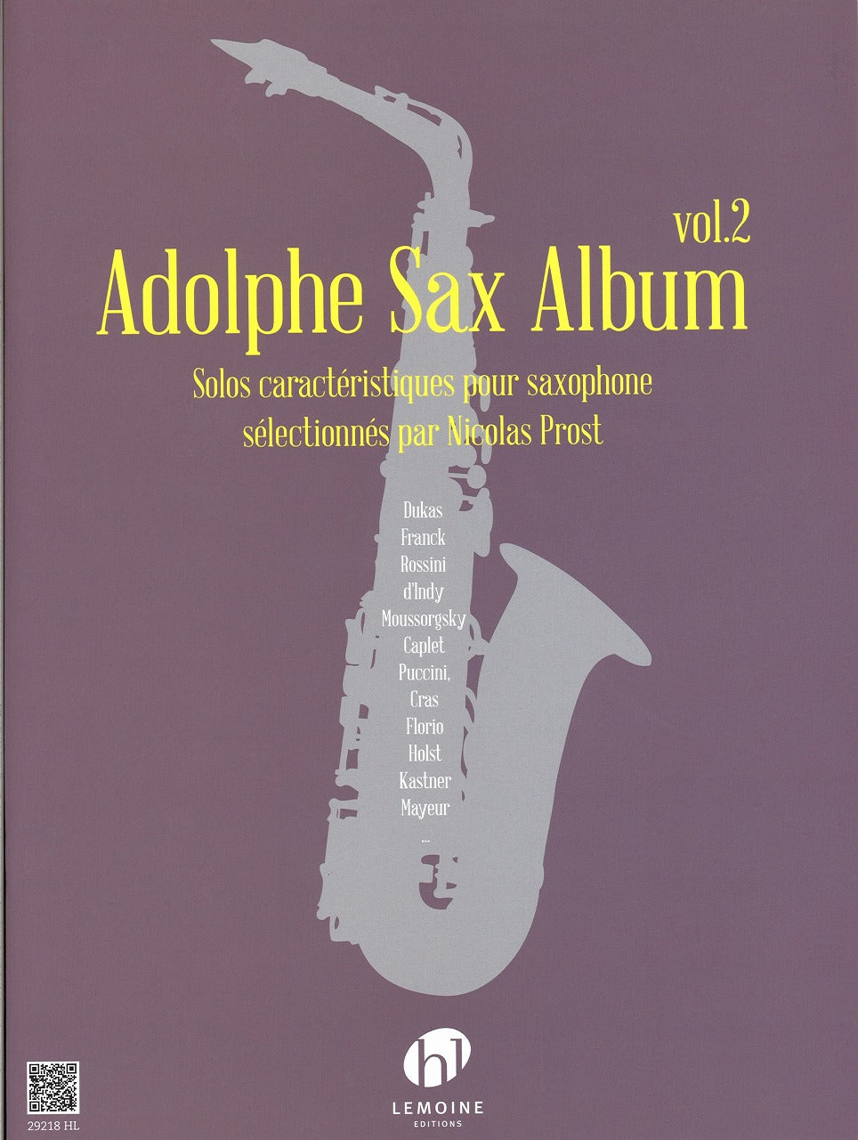 Adolphe Sax Album 2 (Lemoine)
