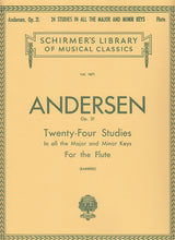 Andersen, op. 21: 24 Studies in All Keys (G.Schirmer)