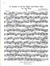Andersen, op. 21: 24 Studies in All Keys (G.Schirmer)