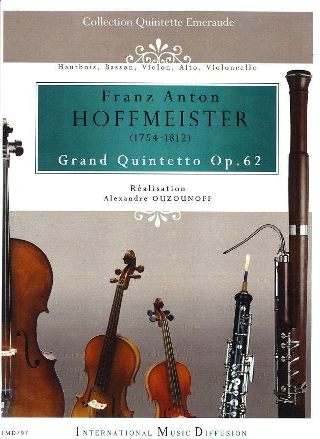Hoffmeister, Grand Quintette op. 62 (IMD (International Music Diffusion))