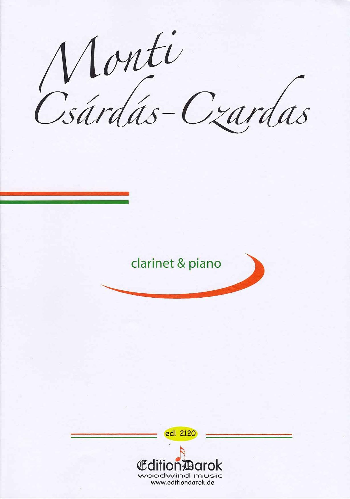 Monti, Csardas = Czardas (Cl,Pf) (Darok)