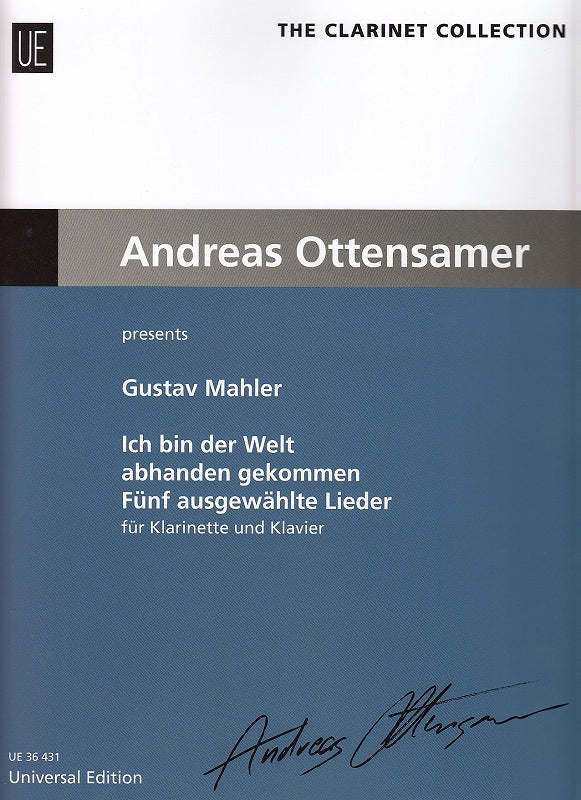 Mahler, Ich bin der Welt abhanden gekomm (Universal)