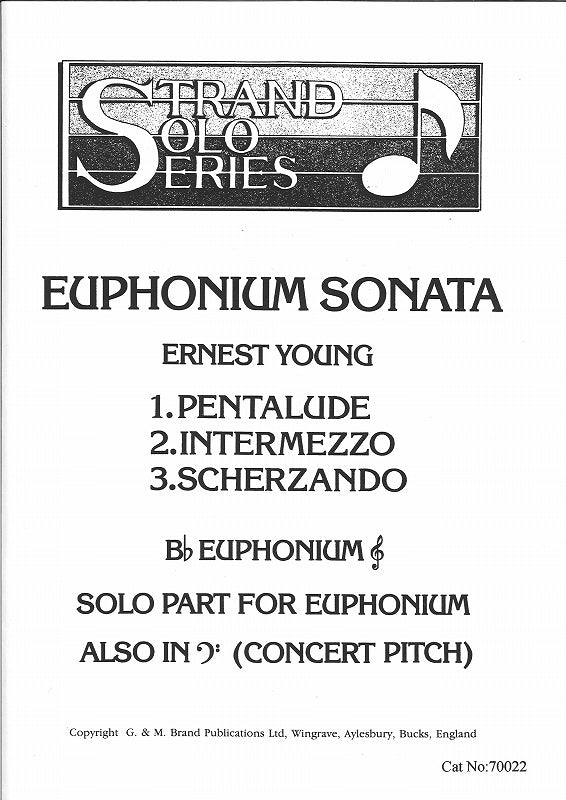 Young, Sonata for Euphonium and Piano (G. & M. Brand/R.Smith)