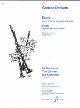 Donizetti, Etude (Dangain) (Billaudot)