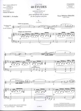 Ferling, 48 Etudes op. 31, I (ASax,Pf) (Billaudot)