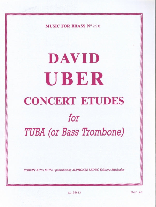 Uber, Concert Etudes (Tba/BTbn) (Robert King)