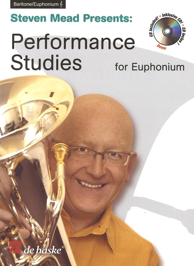 Performance Studies for Euphonium TC(+CD (De Haske)