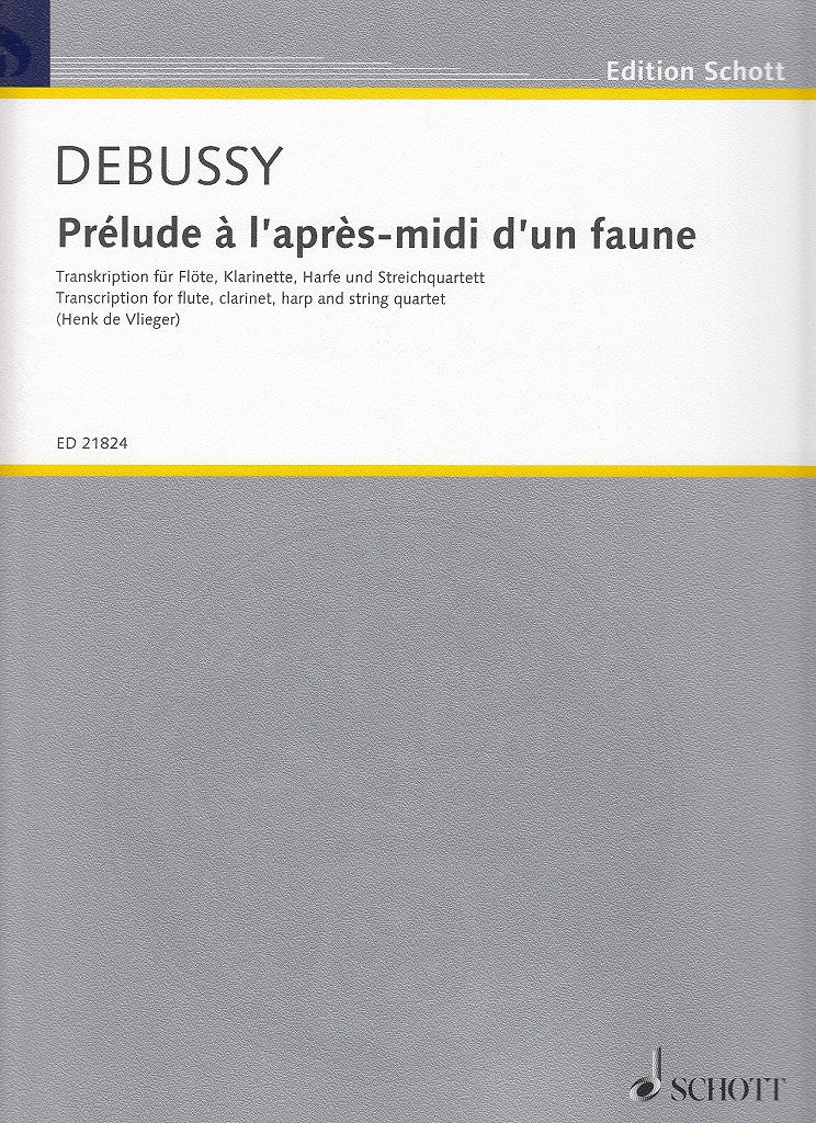 Debussy, Prelude a l'apres-midi d'un fau (Schott)