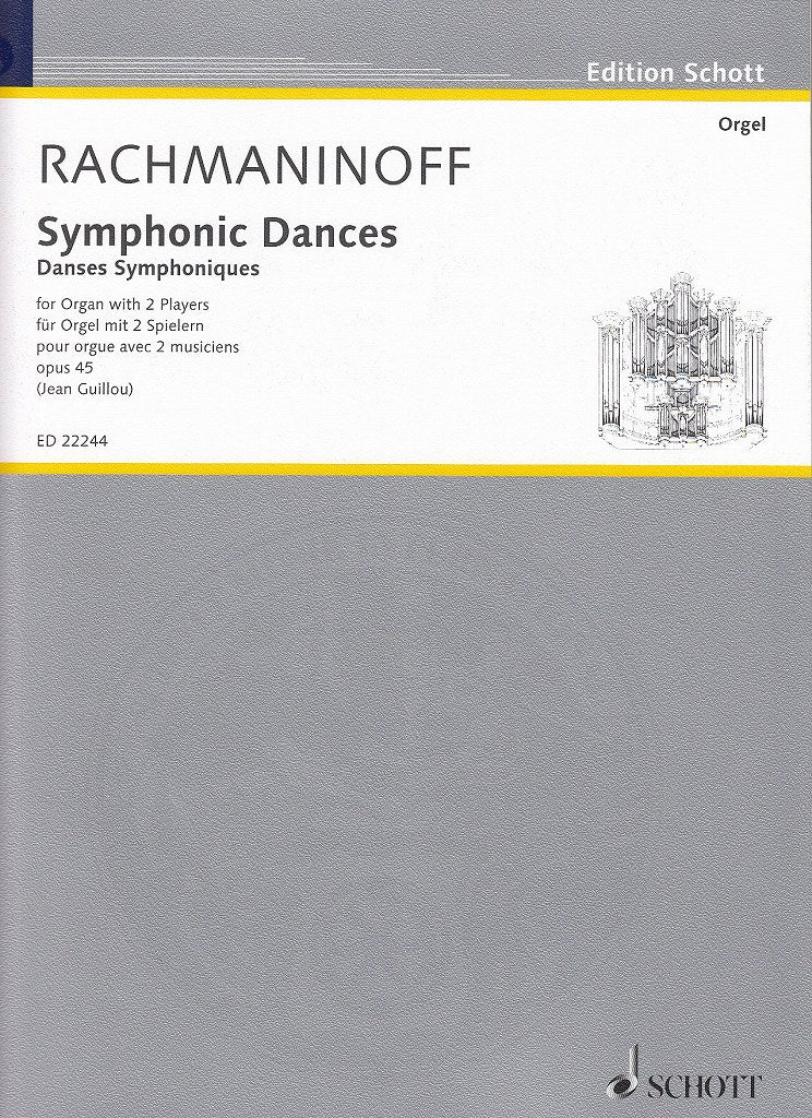 Rachmaninoff, Symphonic Dances op. 45 (Schott)