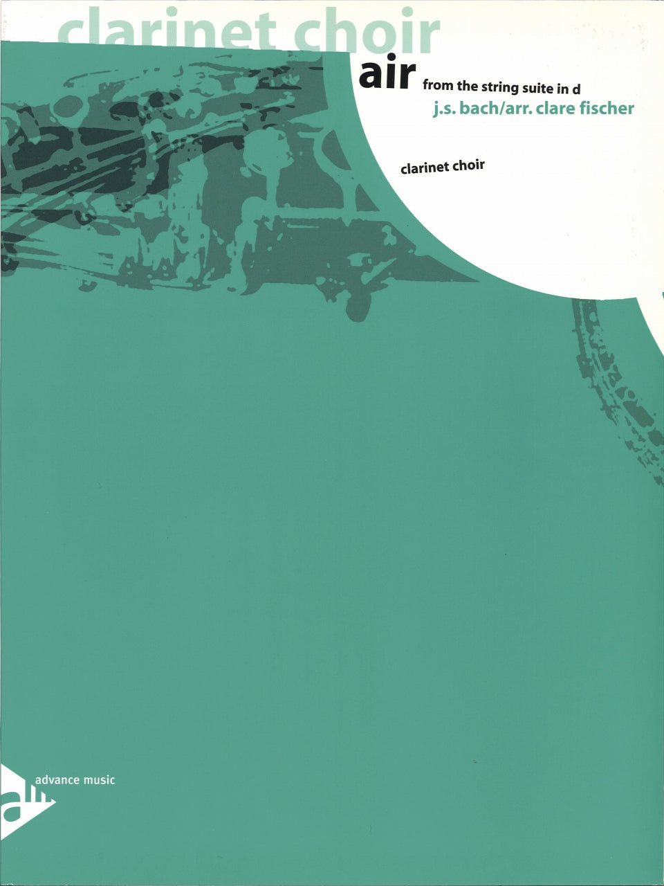 Bach, Air (Cl.Choir,Pf,CB) (Advance Music)