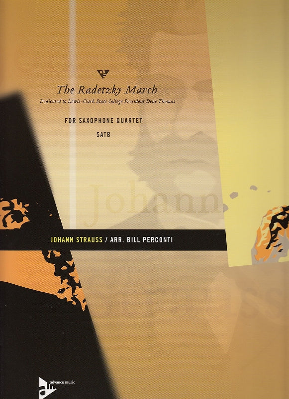Strauss,J., Radetzky March (SATBr Sax) (Advance Music)
