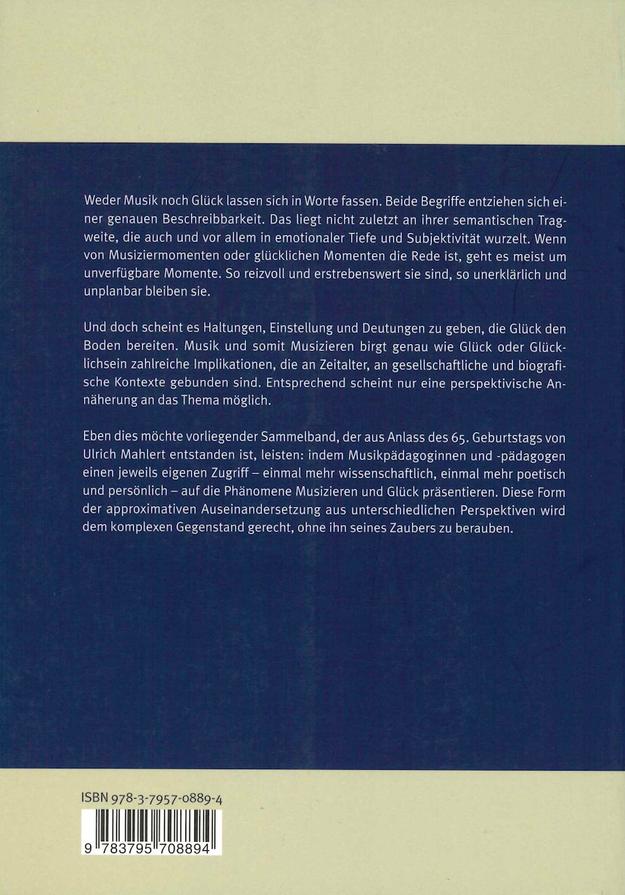 Bradler, Musizieren und Gluck (Schott)