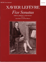 Lefevre, 5 Sonatas from 'Methode' (Oxford University Press)