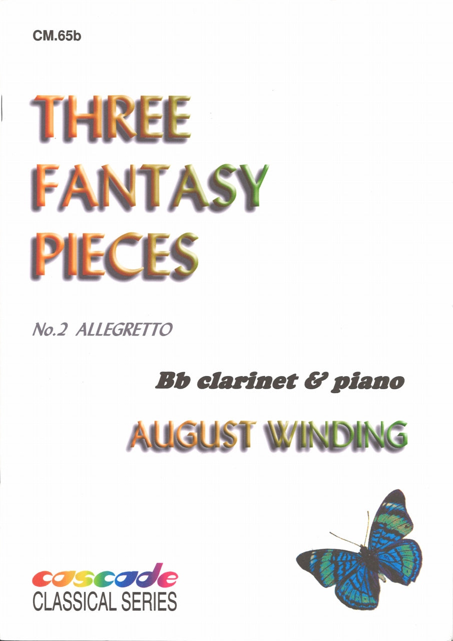 Winding, 3 Fantasy Pieces op. 19, No. 2 (Cascade Music Pub.)