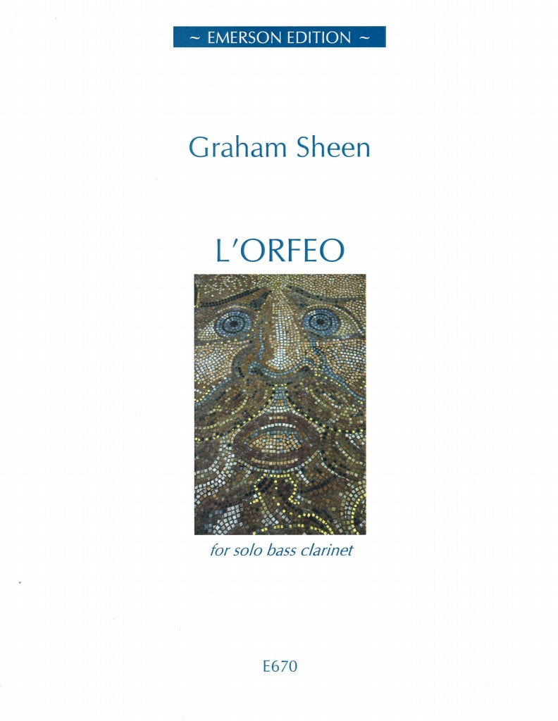 Sheen, Orfeo, for solo bass clarinet (Emerson Edition)