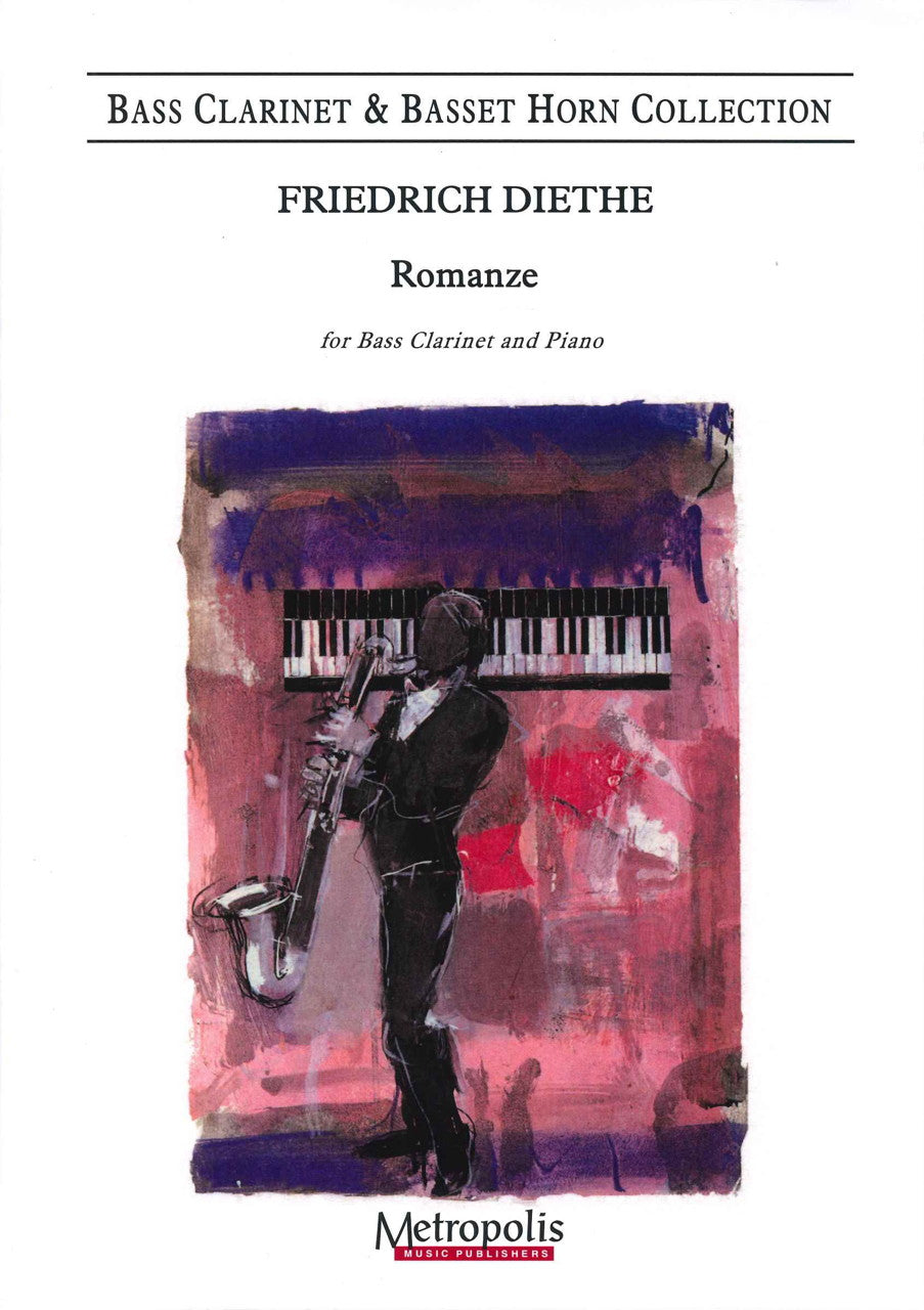 Diethe, Romanze. Bass Clarinet & Piano (Metropolis)