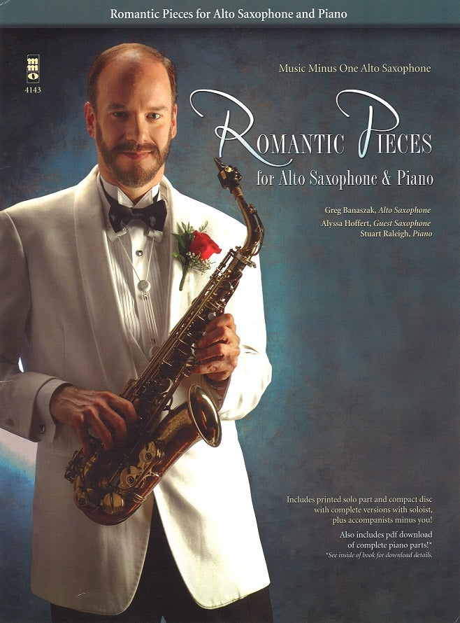 Romantic Pieces for Alto Saxophone (Music Minus One)