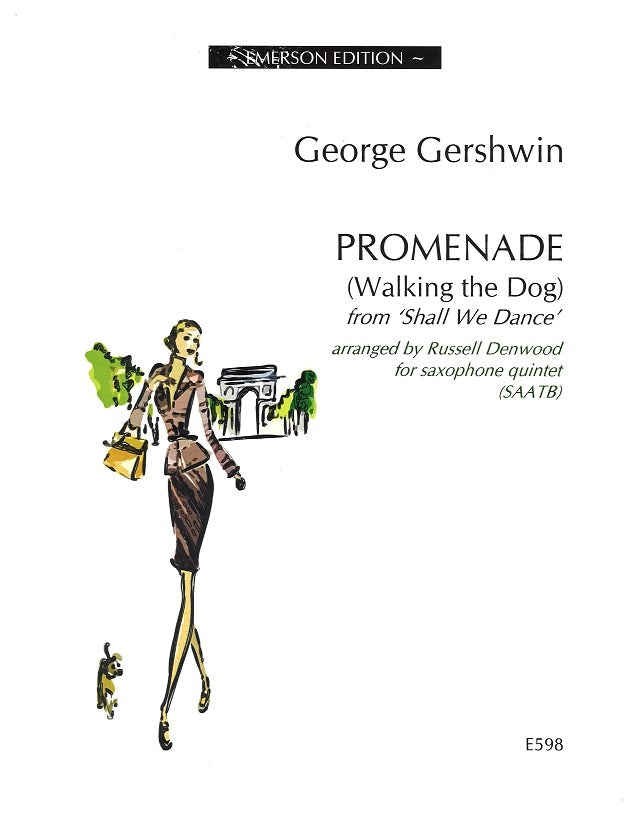 Gershwin, Promenade (SAATBr Sax) (Emerson Edition)