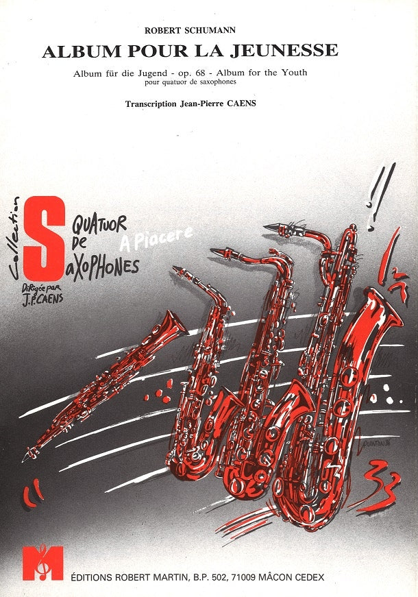 Schumann, Album pour la jeunesse (SATBr) (Robert Martin)