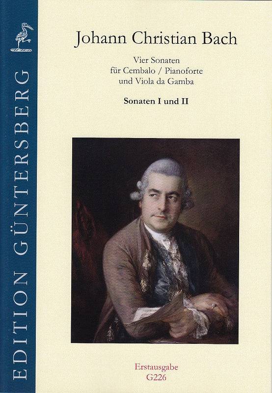 Bach,J.C., Sonaten 1, 2 (VdG,Kbd) (Guntersberg/Walhall)