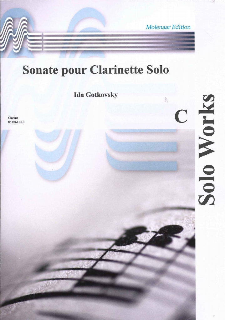 Gotkovsky, Sonate pour clarinette solo (Molenaar)