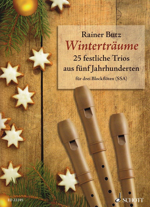Wintertaume: 25 festliche Trios (SSA) (Schott)