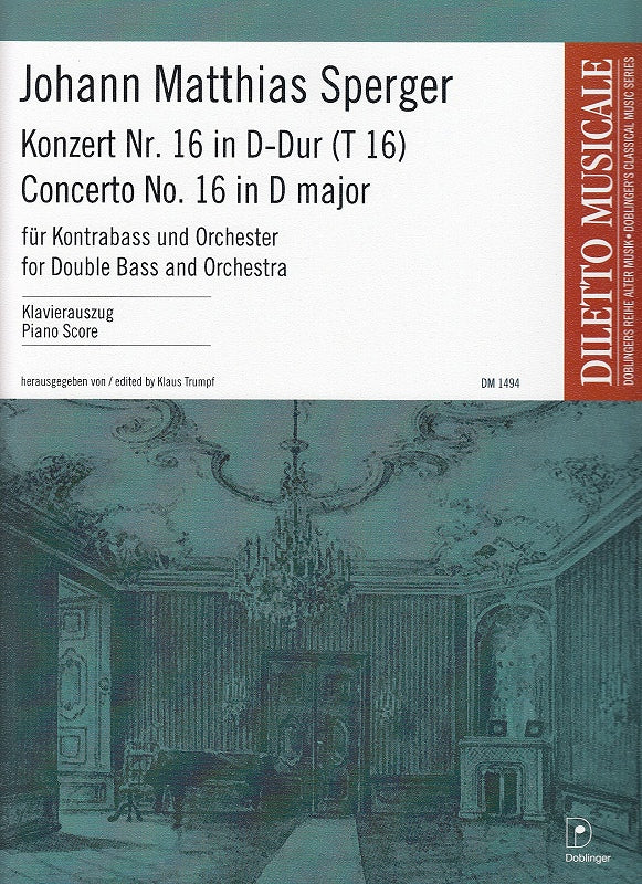 Sperger, Concerto No. 16 in D (Doblinger)