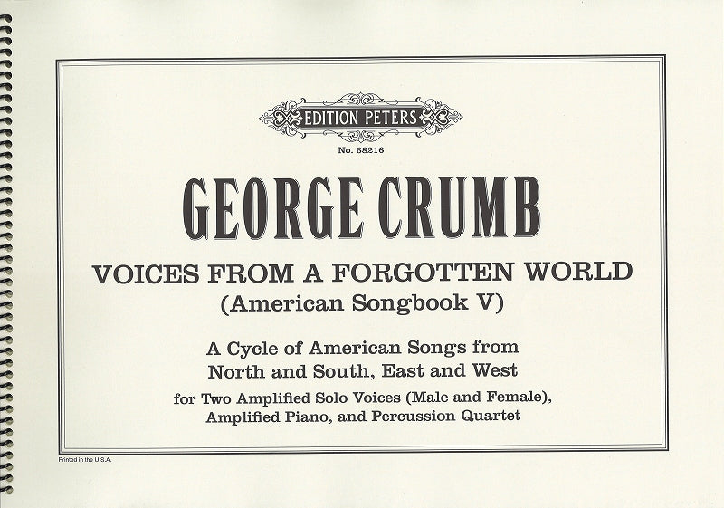 Crumb, Voices from a Forgotten World (Peters)