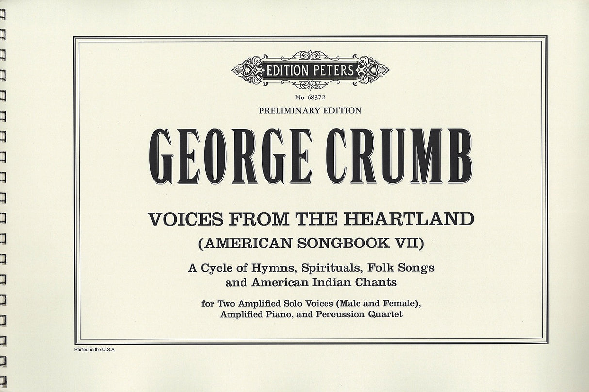 Crumb, Voices from the Heartland (Peters)
