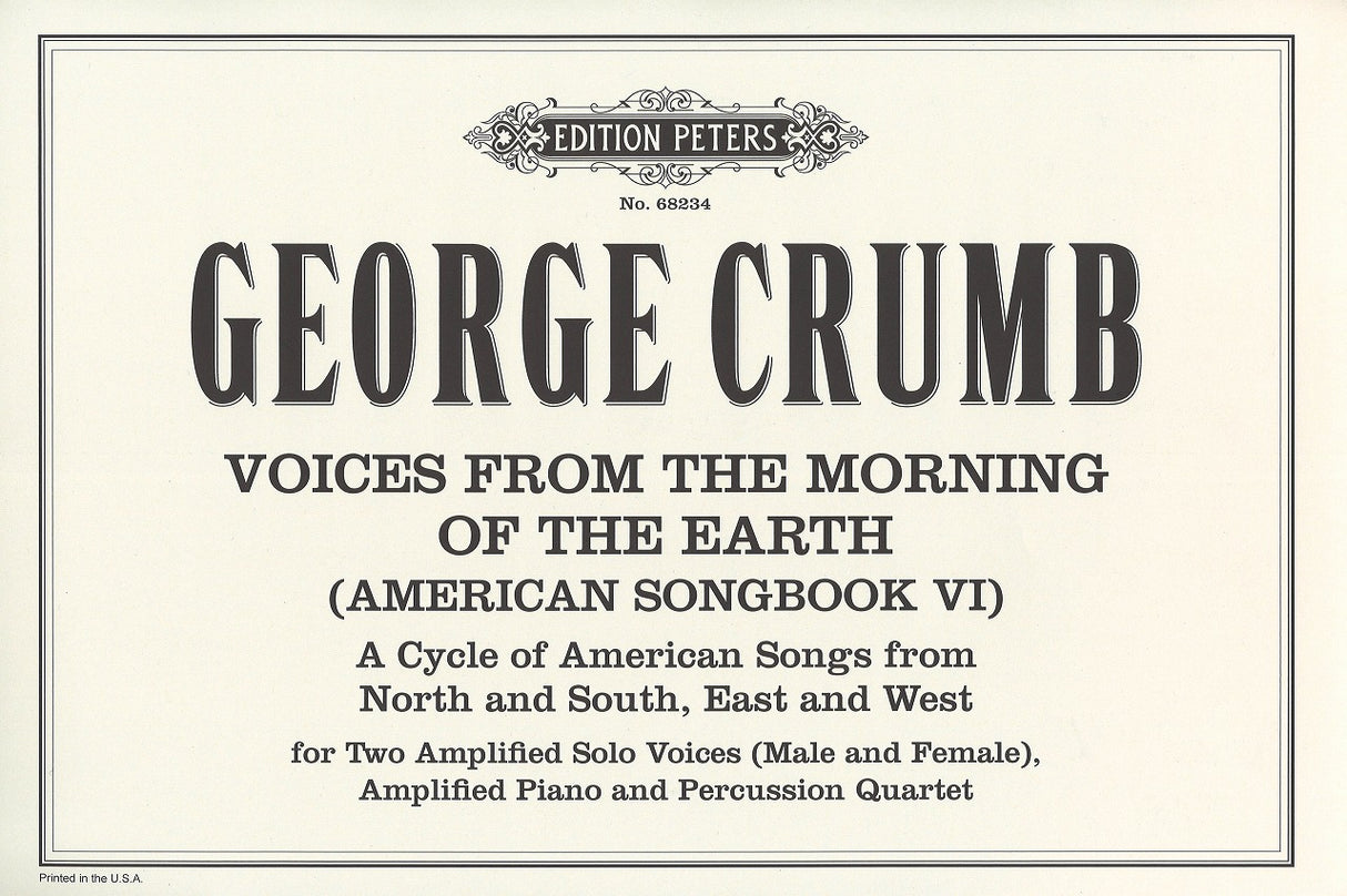 Crumb, Voices from the Morning of the Ea (Peters)