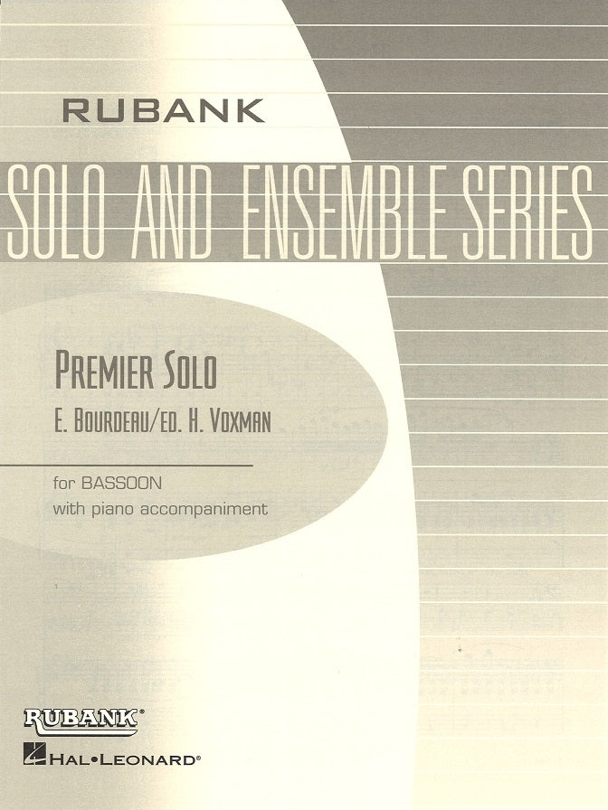 Bourdeau, Premier Solo (Bn,Pf) (Rubank)
