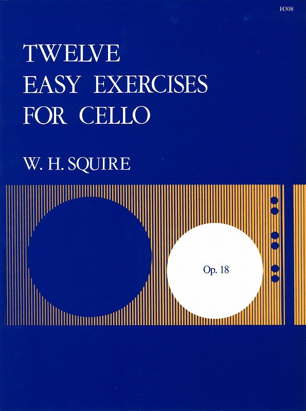 Squire, 12 Easy Exercises op. 18 (Stainer & Bell)