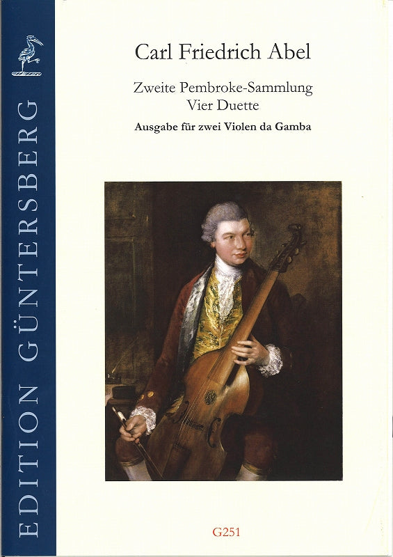 Abel, 2. Pembroke-Sammlung: 4 Duette (Guntersberg/Walhall)