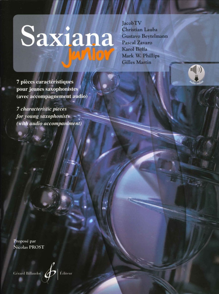 Saxiana junior: 7 Pieces (Billaudot)