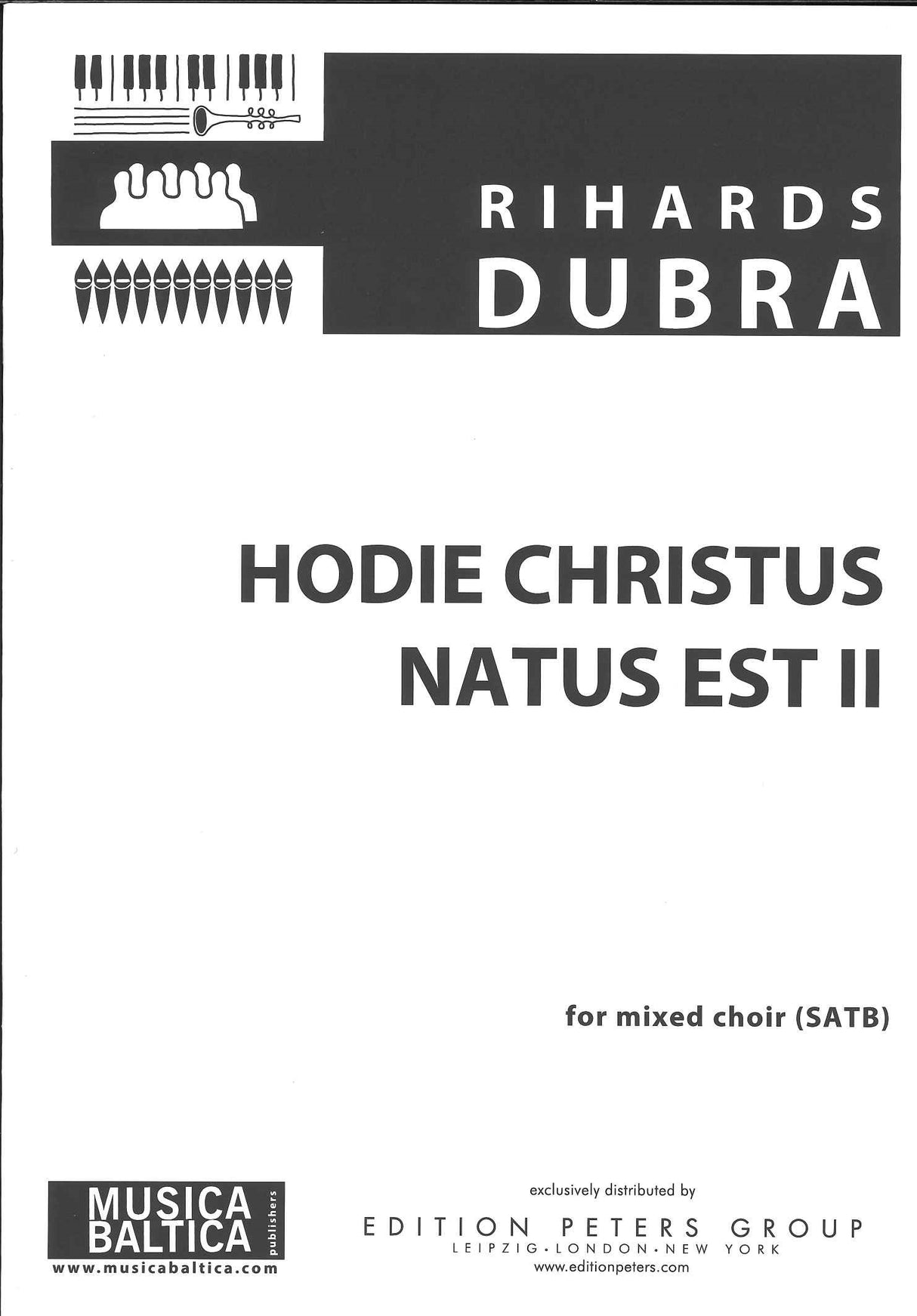 Dubra, Hodie Christus natus est II (Musica Bartica)