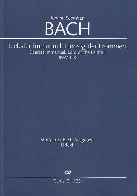 Bach, Kantate BWV 123 Full Score (Carus)