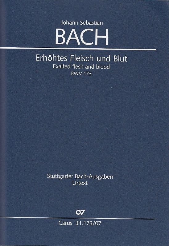 Bach, Cantata No.173 [G/E] (Carus)