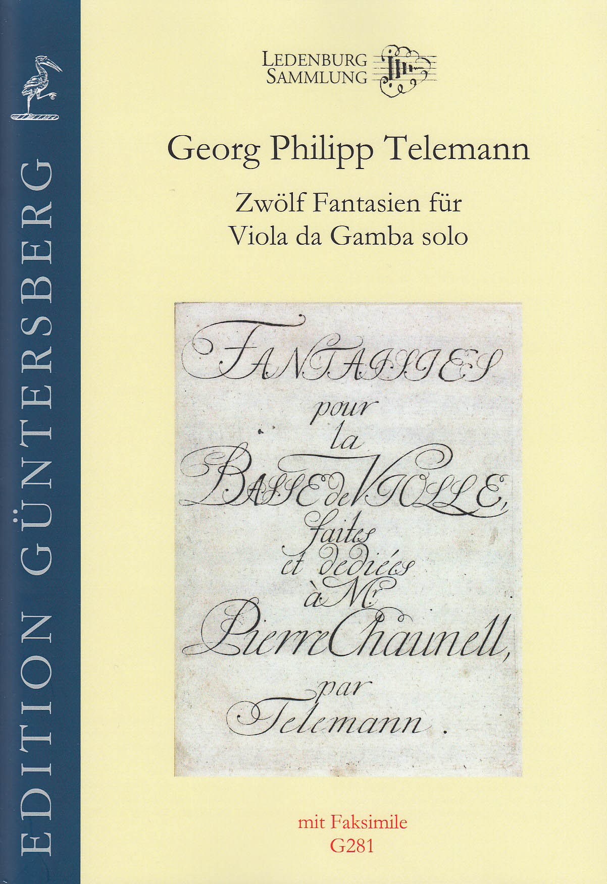 Telemann, Fantasien TWV 40/26-37 (Guntersberg/Walhall)