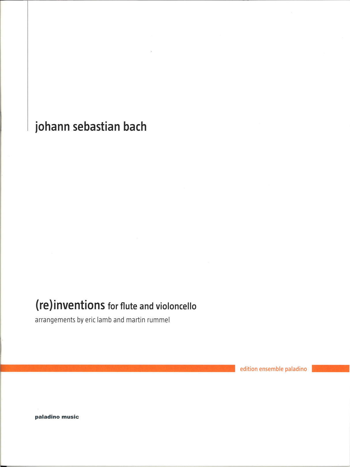 Bach, (re)inventions (Fl,Vc) (Paladino)