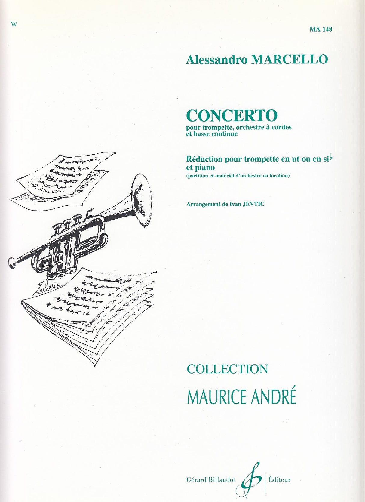Marcello, Concerto in d (Billaudot)