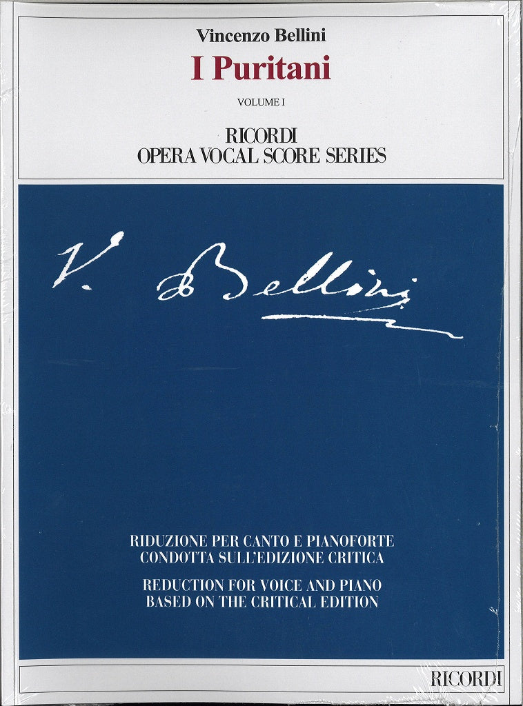 Bellini, Puritani [I] (2-volume Set) (Ricordi)
