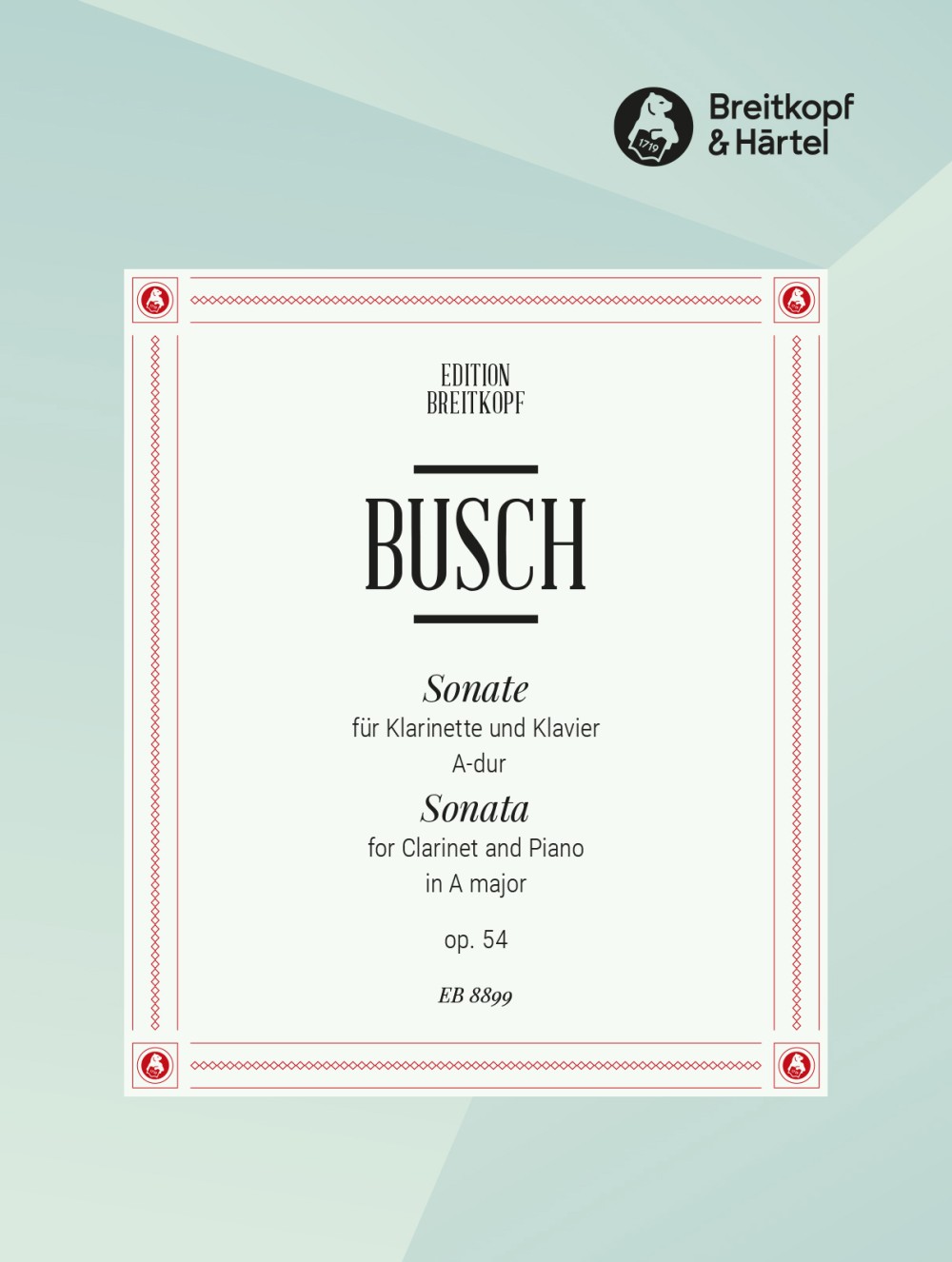 Busch, Sonata op. 54 in A (Breitkopf)