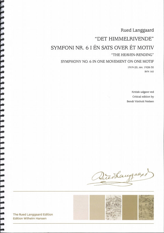 Langgaard, Sympnhony No. 6 (W.Hansen)