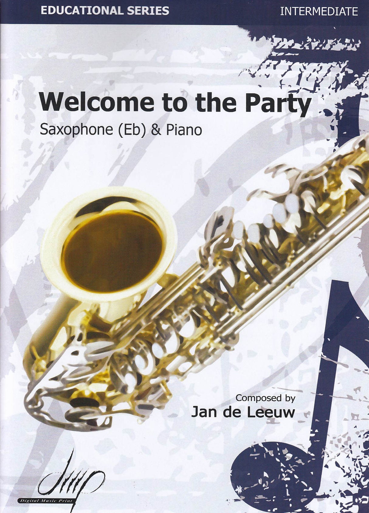 Leeuw, Welcome to the Party (ASax,Pf) (Digital Music Print (DMP))