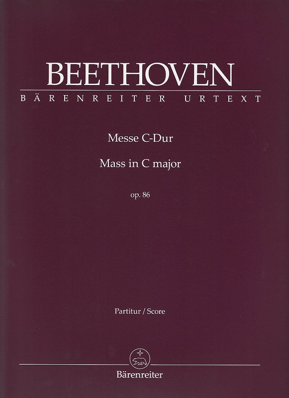 Beethoven, Missa op. 86 in C Full Score (Barenreiter)